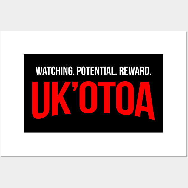 Uk'otoa and Chill Wall Art by ikaszans